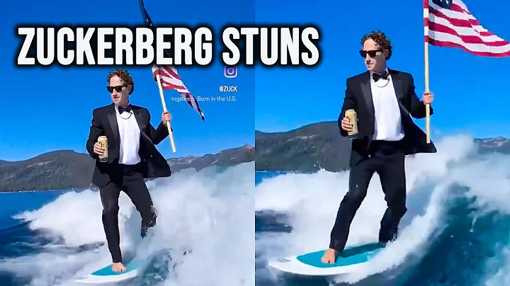 Zuck Catches Waves (and Flak) in Surfing Video