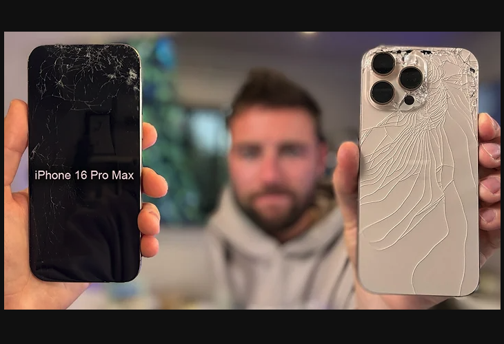 Drop iPhone 16 Pro Max to test durability