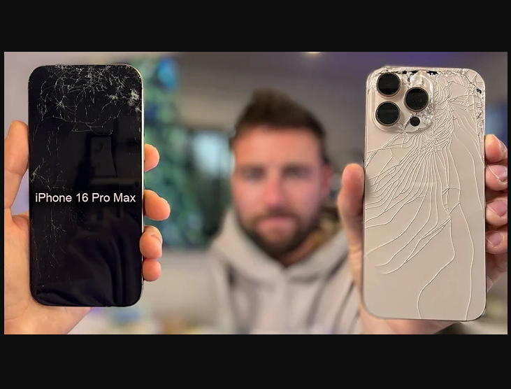 Drop iPhone 16 Pro Max to test durability