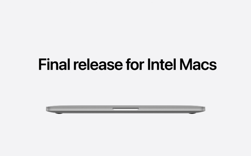 Apple’s big updates for Intel-based Macs will end with Tahoe