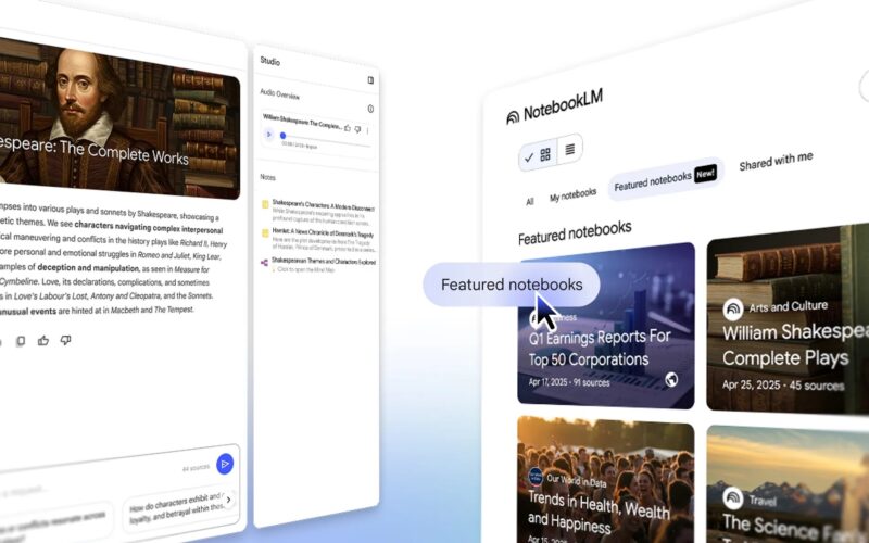 Google’s curated AI ‘notebooks’ talk you through topics from parenting to Shakespeare
