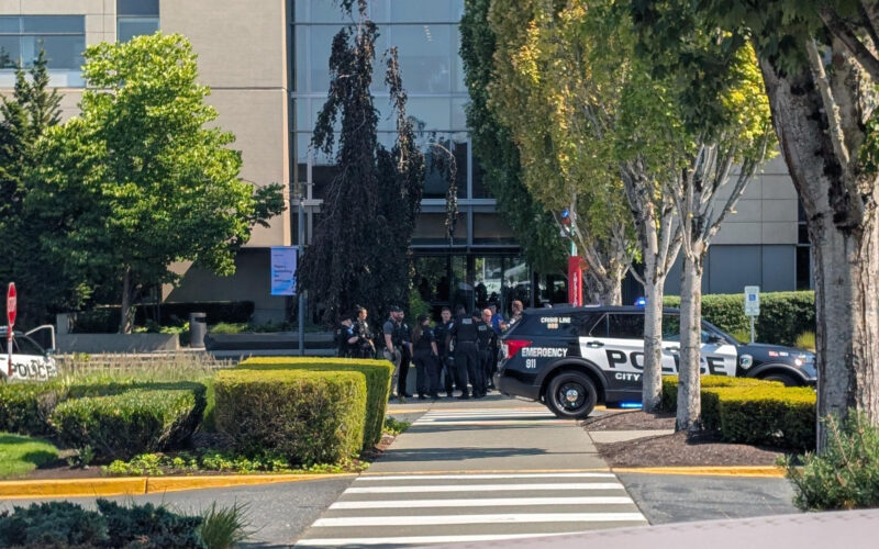 MicrosoftÂ locks down a building after protesters get inside presidentâ€™s office