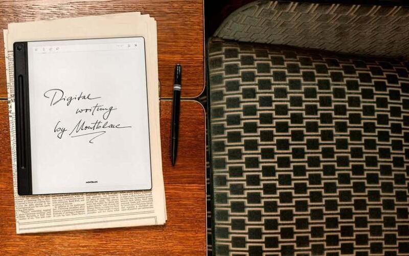 Montblanc is getting into the digital notepad game