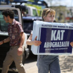 Trump administration charges influencer and congressional candidate over ICE protests