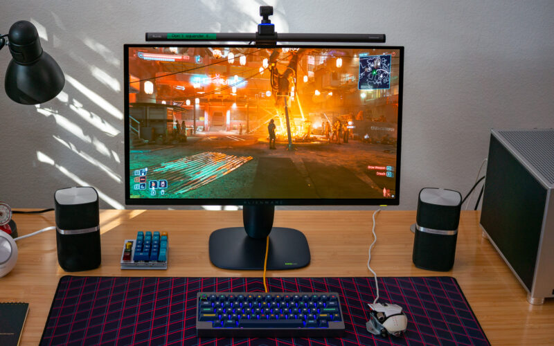 Alienware’s incredible 27-inch 4K QD-OLED gaming monitor is $200 off