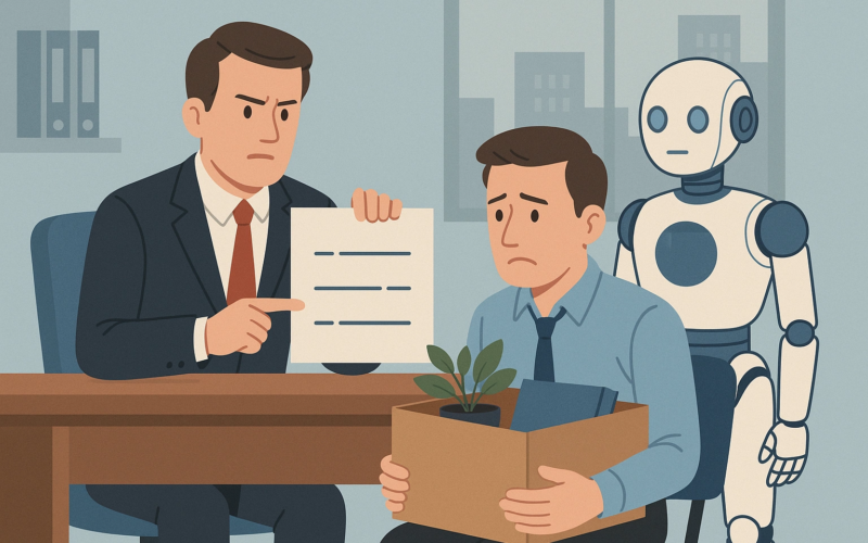 How AI affects the wave of technology layoffs
