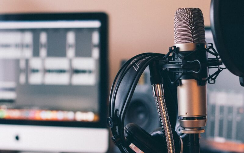 Ai voice cloning consent — black and silver headphones on black and silver microphone